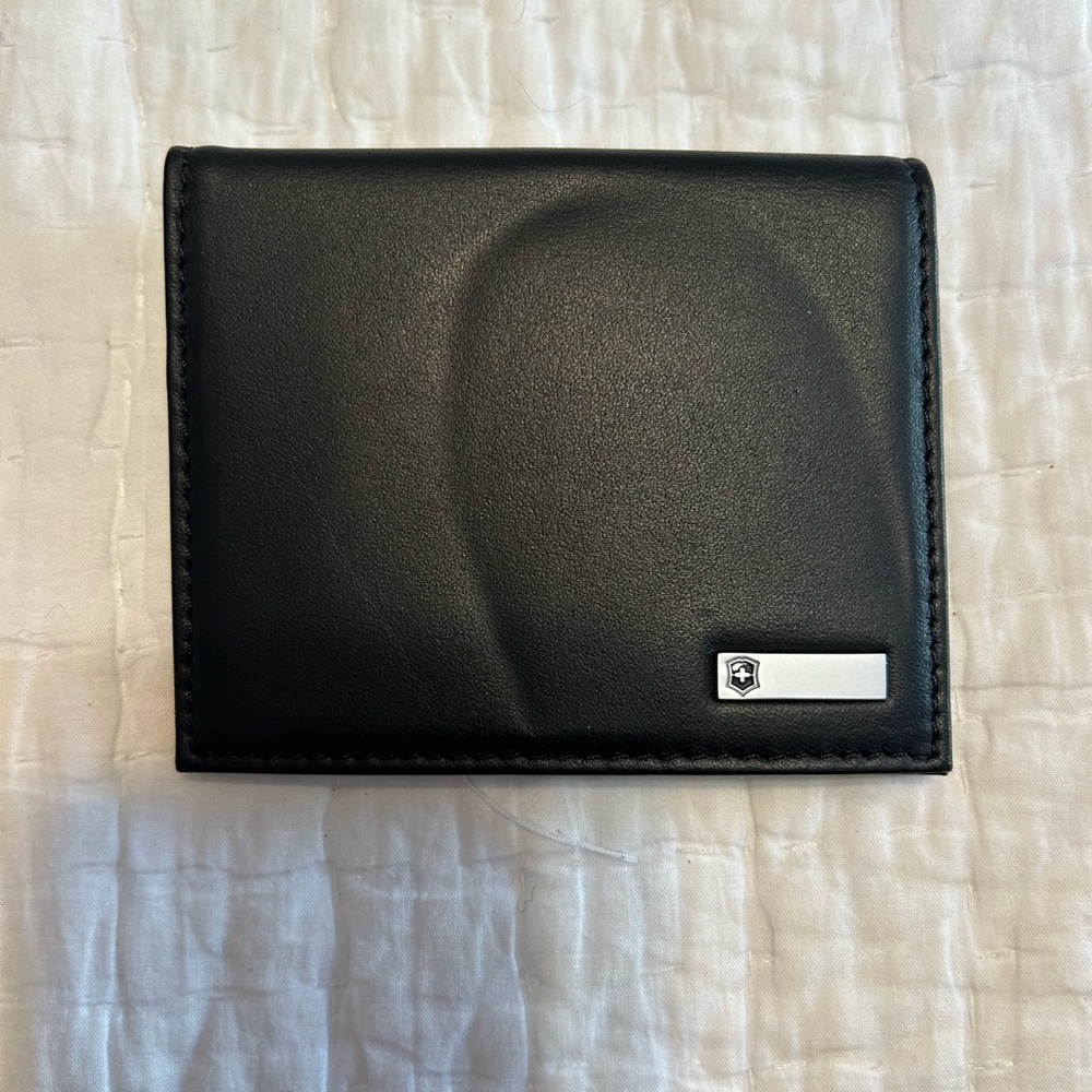 Victorinox Black Leather Card Holder